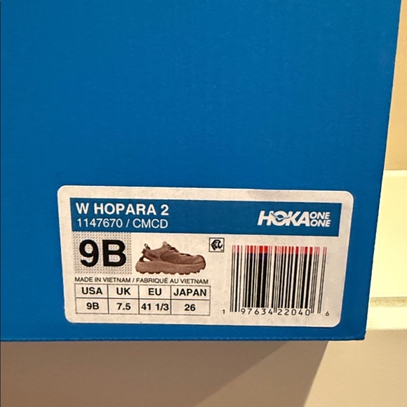 Hoka Hopara 2 Women’s Size 9B Hiking Shoe for Land & Water - Picture 2 of 12